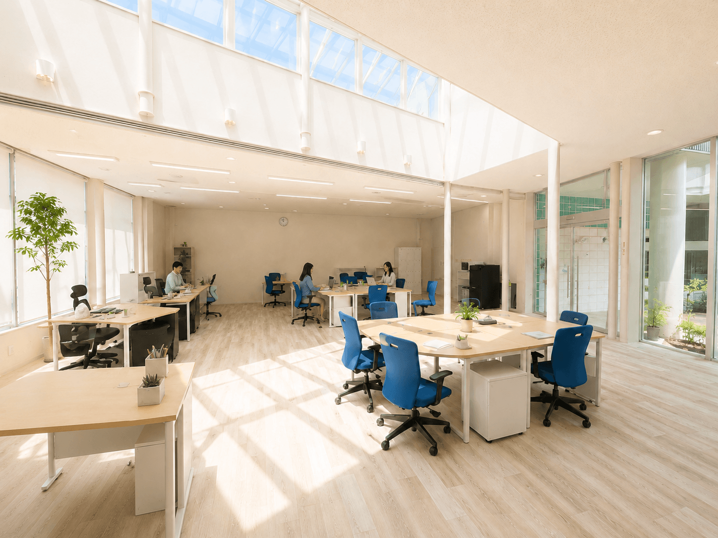 就労支援事業所の作業風景