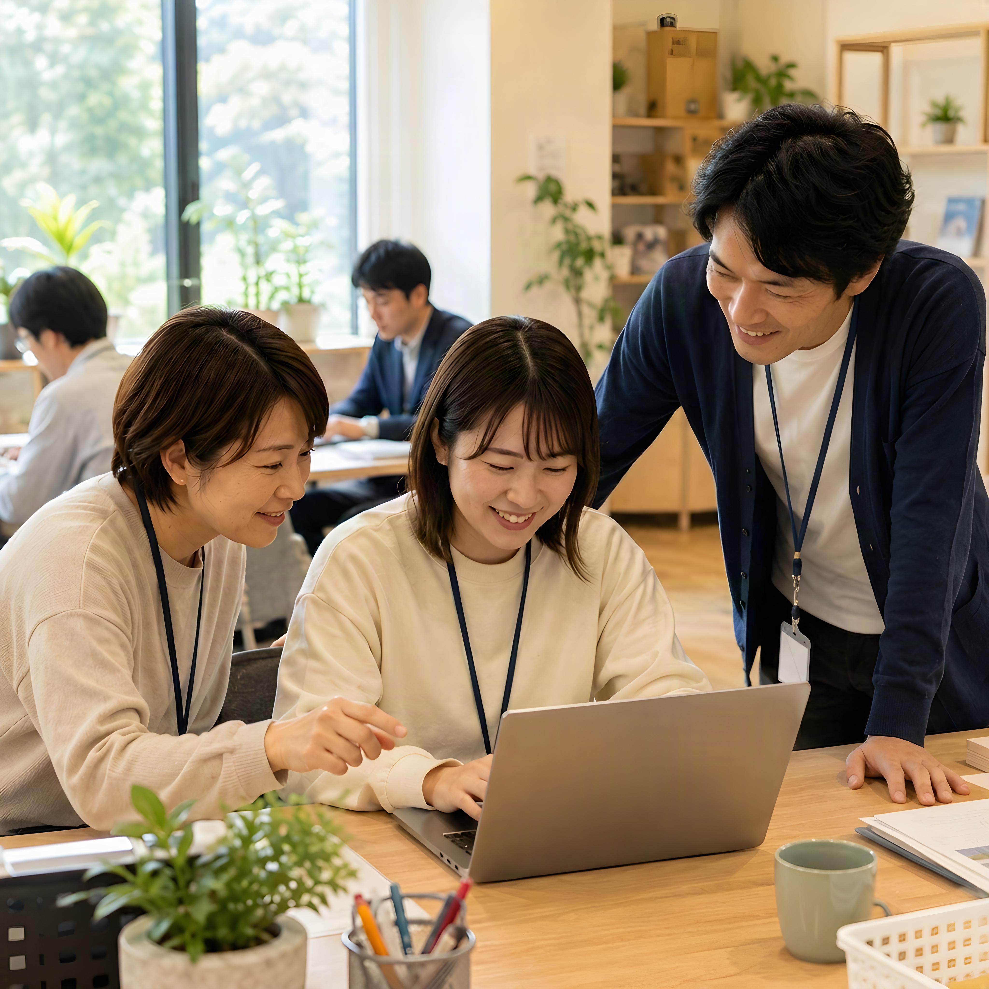 リモートで学べるデスク環境のイメージ